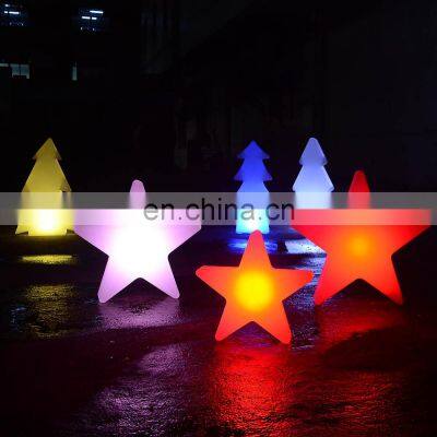 spoon led light table lamp /outdoor LED tree star snow shape Christmas holiday led lights for home decoration and parties