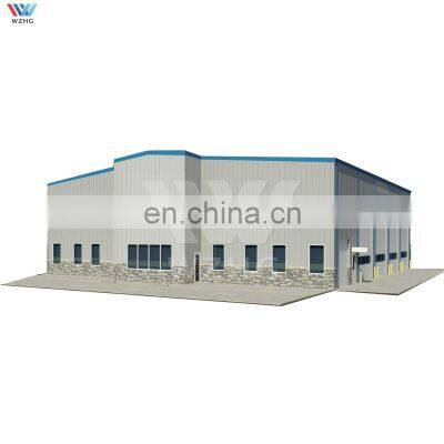 Light Steel Frame Building Low Cost Prefabricated House Light Steel Structure Warehouse Building