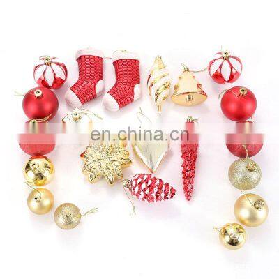 Best Supplies High Quality Craft Supplies House Mexican Ornament Set Glittery Christmas Balls Decorations photo-3