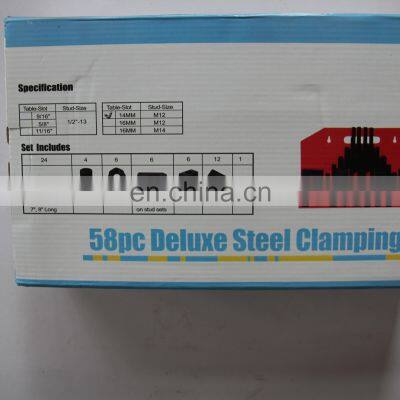 Milling Machine Accessory Clamping Tools 58 Pcs Set photo-3