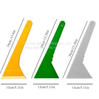 Long Handle Squeegee Car Cleaner Automobile Film Wrap Tint Tool Foot Squeegee Scraper Car Cleaning Tools B73 photo-2