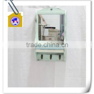 2015 New Design Distressed Decorative Shabby&chic Wooden Wall Mirror for Home Decor.HW15A0059&HW15A0060 photo-2