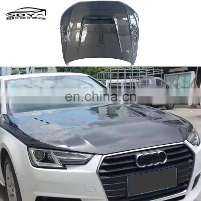 A4 S4 B9 High Quality Carbon Fiber Engine Hood Engine Bonnet For Audi A4 S4 B9