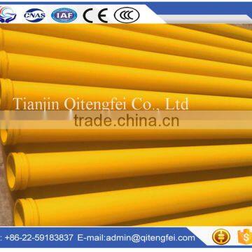 Construction machinery parts wear resistant straight concrete pipe with flange ends                        
                                                Quality Choice