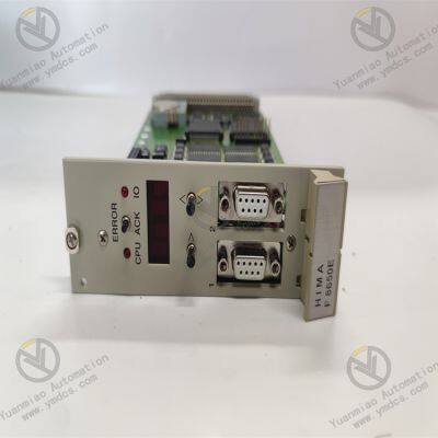 F8650E HIMA Safety System Central Module for Core Safety Applications