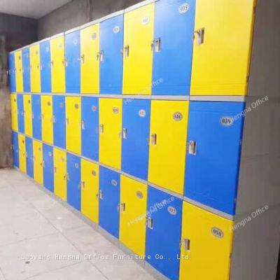 Kostengünstiger, langlebiger Schul-Schließfachschrank aus ABS-Kunststoff mit 12 Türen | Klassenzimmer-Speicherregal photo-5