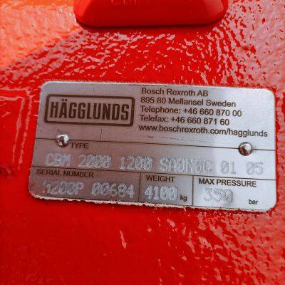 Hagglunds Wide Speed Range Low Noise Variable Motor CBM 2000 1200 SA0N0C 01 05 photo-4