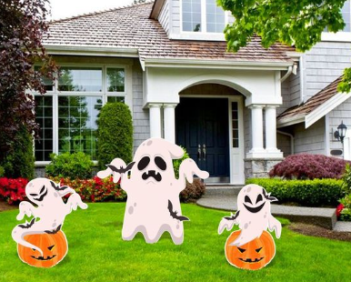 Custom Printed Polypropylene Corrugated Plastic Signs for Halloween Outdoor Displays photo-2