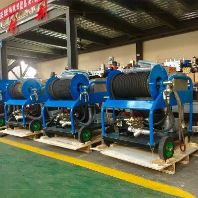 Remote Control High Pressure Water Jet Sewer Cleaner Drainage Pipe Cleaning Machine Hot Sale Ready for Ship photo-5