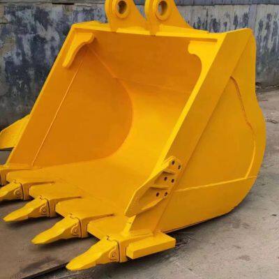 Hot Sales High Standard Hitachi ZX350 Crusher Bucket With Teeth for 30 Ton Excavator for Construction Industry