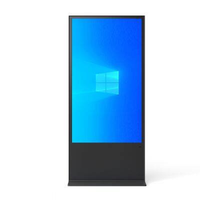 Vertical advertising machine with touch, non touch, infrared, capacitive design