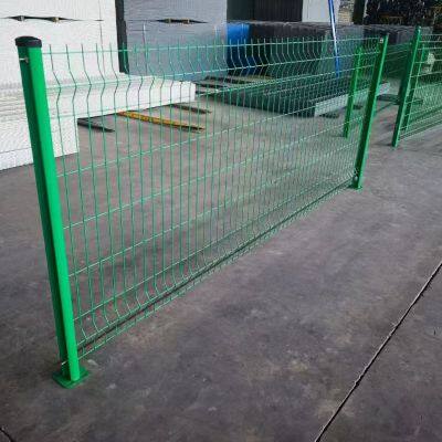 3D Curved Welded Wire Mesh Panel PVC Coated Triangle 3D Welded Bending Curved Mesh Wire photo-3