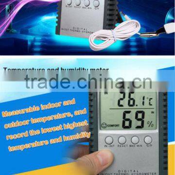 Environmental Indoor Outdoor Temperature Meter And Humidity Table photo-4