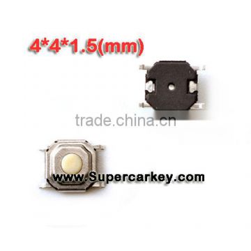 Remote key button 10pcs/lot (4*4*1.5 mm)