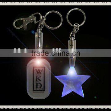 2016 led plastic key chain,flashlight led keychain , led key chain for Christmas gifts