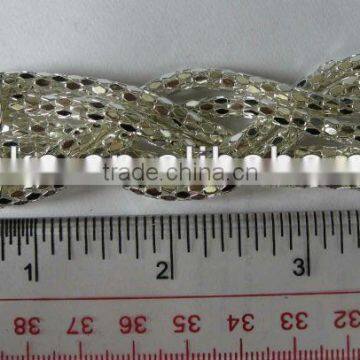 Silver Snake Chain Buckles, Sew On Buckles Notions 1pc, Silver Chain 1pc buckle