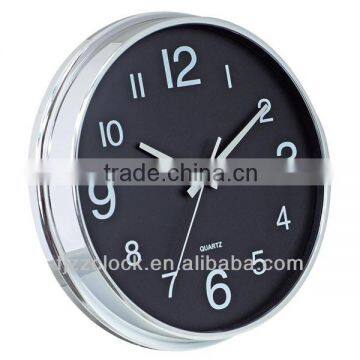 Quartz Movement Clock Silent, 14 inch Plastic Quartz Wall Clock
