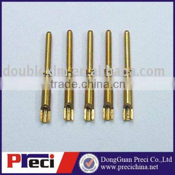 precision brass male pins