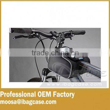 The Unique Double Bicycle Top Tube Bike Frame Bag for Iphone 6 photo-3