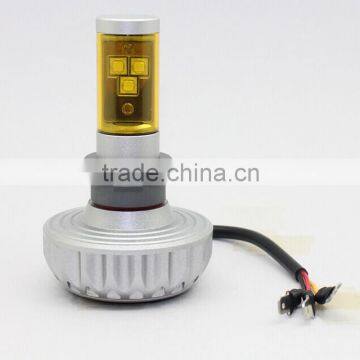 Fanless 3S LED Motorcycle headlight cr-e e h7 led Headlight