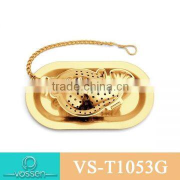 Silver Plating Fish Shaped Tea Infuser photo-2
