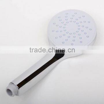 One Way Surface Finishing Chrome Plated ABS Hand Held Shower Head photo-3