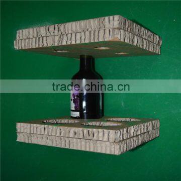 2016 Hot Selling Wine Packaging Box for Single Bottle Packing Box Honeycomb Paper Cushion Kraft Material Customized Design photo-6