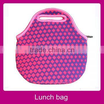 Full print insulated collapsible neoprene lunch box