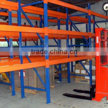 Heavy duty pallet rack