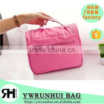 2016 Wholesale Promotional Hanging Custom Travel Cosmetic Toiletry Pouch Bag photo-2