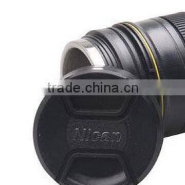 Elastic Black Lens mug/Lens cup 24-70mm for Nikon with Stainless steel liner