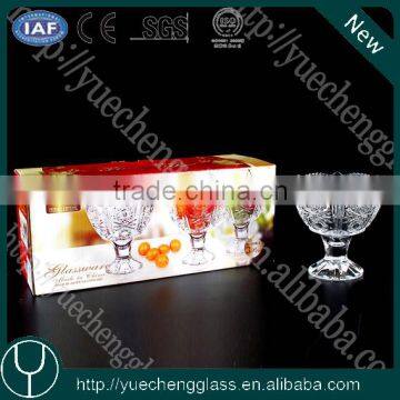 Clear beaudiful cheap glass fruit bowl wholesale