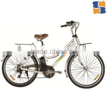 2016 hot selling 48V 250W cheapest and strong electric city bicycle