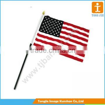 Customized Hand Holding Scrolling Flags, hand waving flag