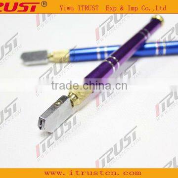 Glass Cutter With Tungsten Carbide Scribing Wheel Tip And Alloy Handle