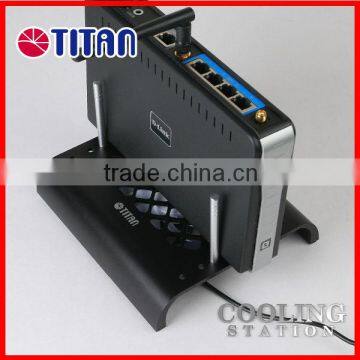 Wholesale electronics mobile set top box cooling aluminum stand holder