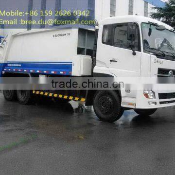 China famous Waste truck with compactor