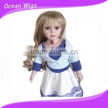 2015 Wonderful top quality doll wig for american girl doll