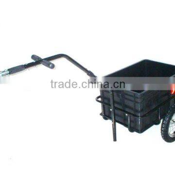 steel frame with plastic box