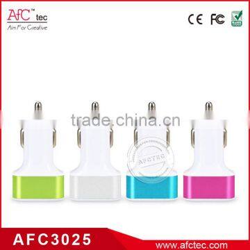 Power Technology 3 Port Fits for Multiple Mobile Devices Car Electric Car USB Cell Charger photo-2