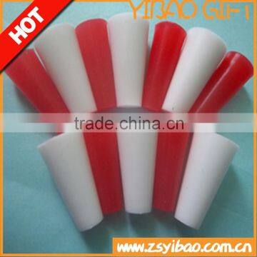 Custom high density industrial silicone rubber stopper with hole