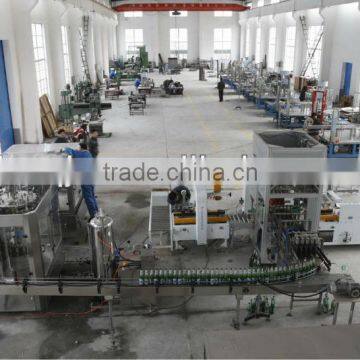 Production Line of mineral water bottles
