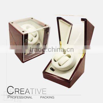 Luxury battery wooden watch winder