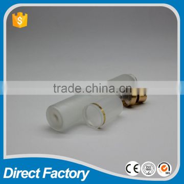 ALUMINUM CRIMP SPRAYER WITH PLASTIC CAP , ALUMINUM CRIMP PUMP ON GLASS VIAL