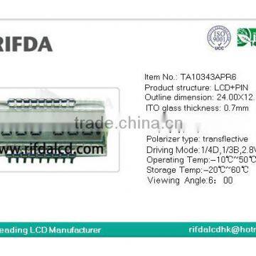 Small Size 7 Segment Lcd Display Panel 6 Digits photo-2