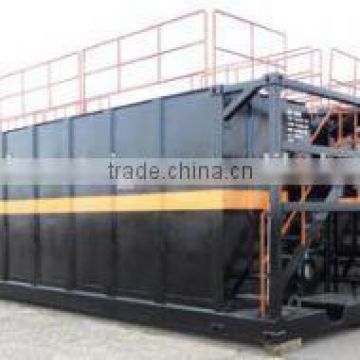 Fixed Frac Tank, for use in the oil and gas industry, for water treatment and mining or drilling mud