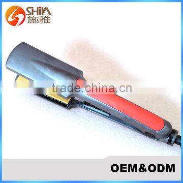 best flat iron 3 inch ceramic hair straightener steam manufacturer in china 814