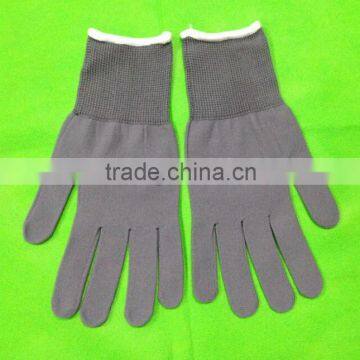15 Gauge Colored Nylon Knitted Seamless Glove Liner photo-2