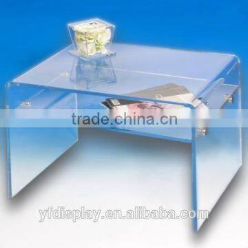 High Clear Acrylic Table For Home Decoration