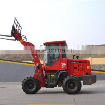 Articulated Compact China Small Wheel Loader With Pallet Fork